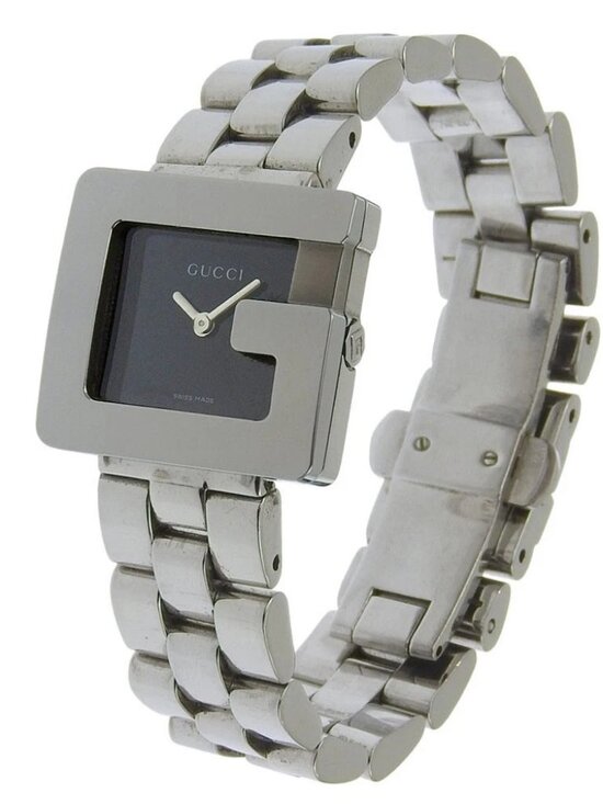GUCCI G watch Watches 3600L blackDial Stainless Steel Quartz Analog displa... main image 6